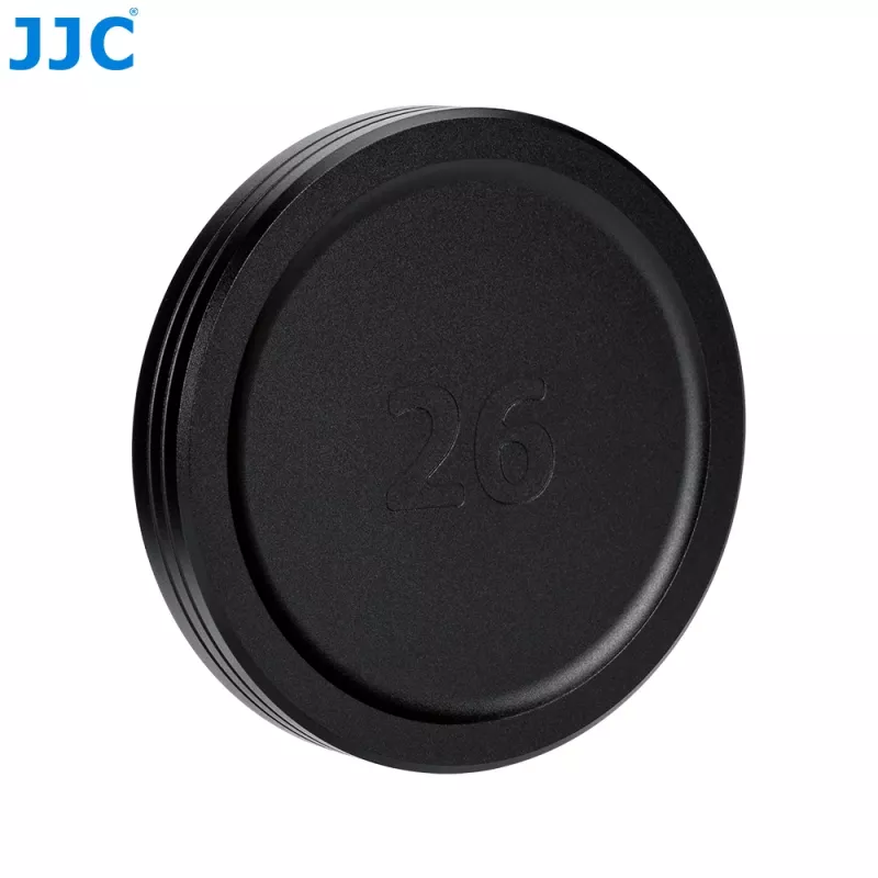 JJC LC-SR26 Tapa frontal de objetivo para Panasonic Lumix S 26mm f/8 (S-R26) - Negro