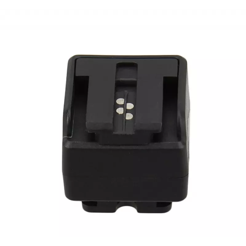 JJC Adaptador de zapata para Sony Alpha a estándar ISO 518 con conexión PC-Sync