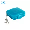 JJC Estuche de almacenamiento de tarjetas de memoria para 4 tarjetas SD / SDHC / SDXC - Negro