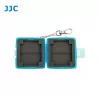 JJC Estuche de almacenamiento de tarjetas de memoria para 4 tarjetas SD / SDHC / SDXC - Negro