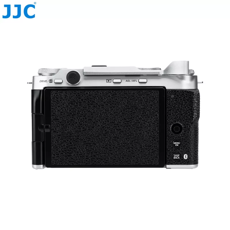 JJC Reposapulgares para Fujifilm X-M5 / XM5 / TA-XM5 Plata