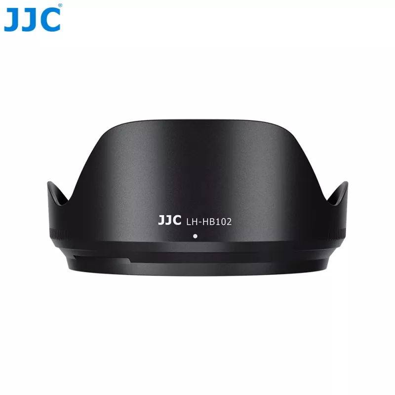 JJC Parasol para Nikon NIKKOR Z 24-120mm f/4 S y Z 28-400mm f/4-6.3 VR, Reemplazo de HB-102/HB-112, Forma de flor, Negro