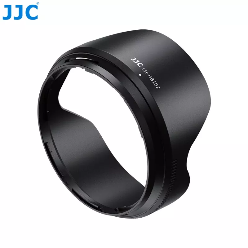 JJC Parasol para Nikon NIKKOR Z 24-120mm f/4 S y Z 28-400mm f/4-6.3 VR, Reemplazo de HB-102/HB-112, Forma de flor, Negro