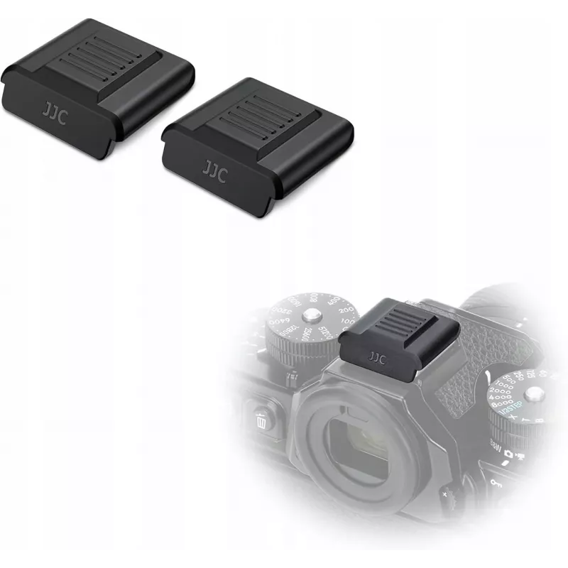 JJC 2x Tapa de zapata para cámaras Nikon serie Z (Z5, Z50, Z6, Z7, Z8, Z9, Z30) - HC-NKZK2