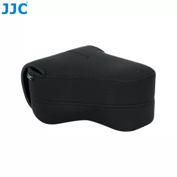 JJC Funda de cámara de neopreno para DSLR grande con objetivo - Negro (OC-MC3BK)