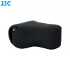 JJC Funda de cámara de neopreno para DSLR grande con objetivo - Negro (OC-MC3BK)