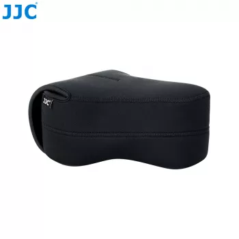 JJC Funda de cámara de neopreno para DSLR grande con objetivo - Negro (OC-MC3BK)