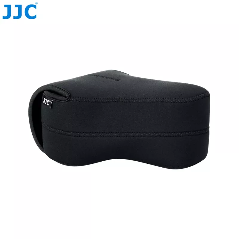 JJC Funda de cámara de neopreno para DSLR grande con objetivo - Negro (OC-MC3BK)