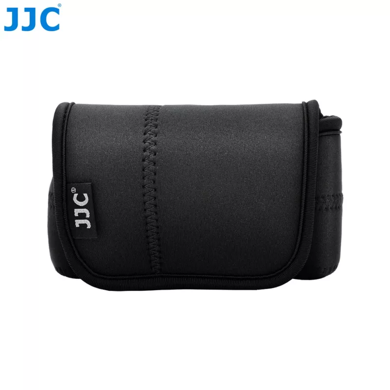 JJC OC-S3BK Funda de cámara de neopreno para DSLR/sin espejo con objetivo largo, Negro