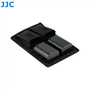 JJC BC-P2 Caja de almacenamiento de baterías para Panasonic DMW-BLF19 / DMW-BLJ31
