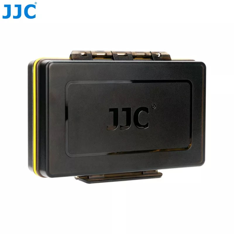 JJC Caja de almacenamiento de baterías para 16 pilas AAA - Plástico PP transparente