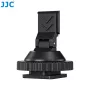 JJC HC-DMN Adaptador de zapata en caliente a rosca de 1/4 inch-20 para soporte de micrófono, Negro