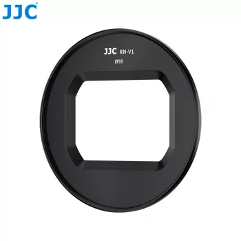 JJC RN-V1 Adaptador de filtro y tapa de objetivo para Canon PowerShot V1