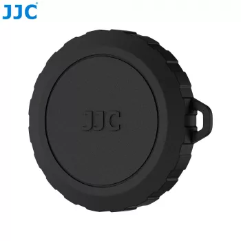 JJC Tapa de objetivo para DJI Osmo Action 5 Pro / 4 / 3 (DOA5S) - Silicona negra