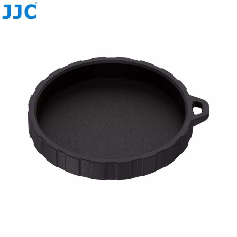 JJC Tapa de objetivo para DJI Osmo Action 5 Pro / 4 / 3 (DOA5S) - Silicona negra
