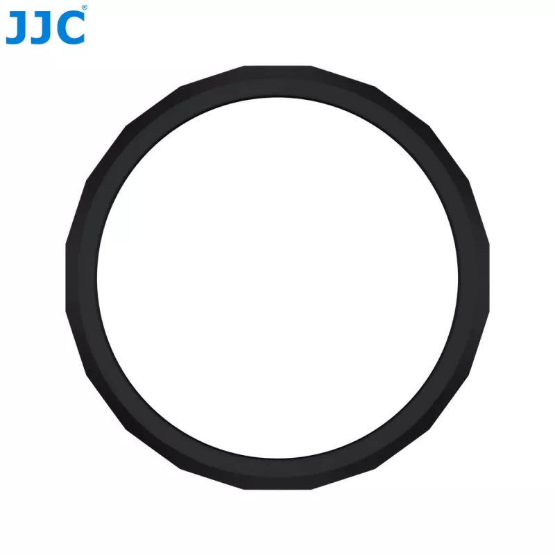 JJC 2x Anillo protector de silicona para objetivo para DJI Osmo Action 5 Pro / 4 / 3 (Negro)