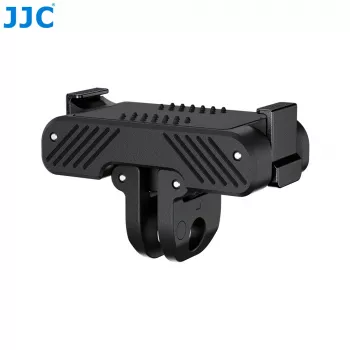 JJC QRAM-OA Soporte adaptador de liberación rápida para DJI Osmo Action 5 Pro/4/3 - 1/4 inch y GoPro