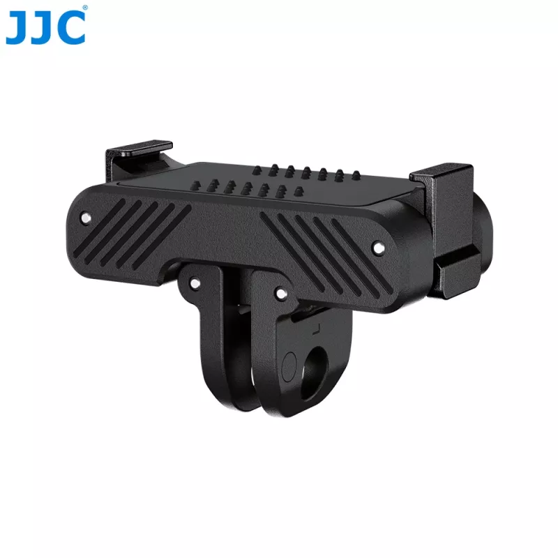 JJC QRAM-OA Soporte adaptador de liberación rápida para DJI Osmo Action 5 Pro/4/3 - 1/4 inch y GoPro