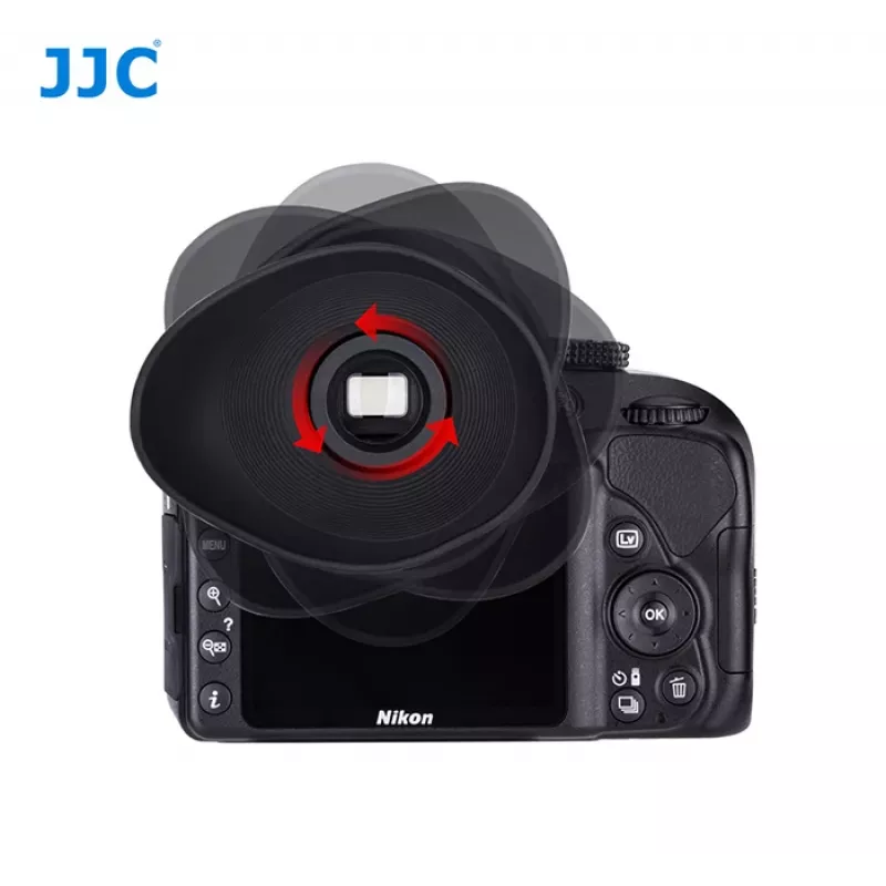 Ocular JJC EG para cámaras Canon EOS DSLR (negro)
