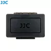 Bolsa de almacenamiento JJC para baterías y tarjetas de memoria Insta360 X5 X4 X3 (negra)