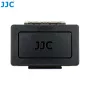 Bolsa de almacenamiento JJC para baterías y tarjetas de memoria Insta360 X5 X4 X3 (negra)