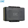 Bolsa de almacenamiento JJC para baterías y tarjetas de memoria Insta360 X5 X4 X3 (negra)