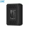 Cargador dual USB JJC para 2x baterías Nikon EN-EL15 EN-EL15a EN-EL15b EN-EL15c