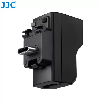Adaptador de audio JJC AD-X4 con función de carga USB-C para Insta360 X4