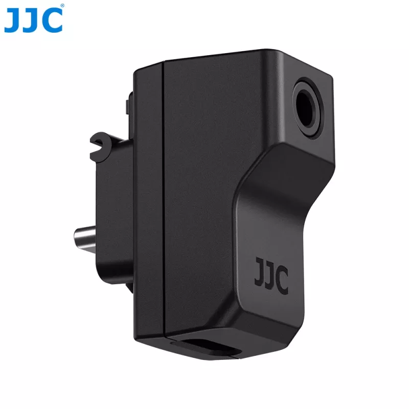 Adaptador de audio JJC AD-X4 con función de carga USB-C para Insta360 X4