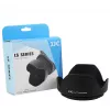 Parasol de rosca JJC de 77mm para objetivo de cámara - negro