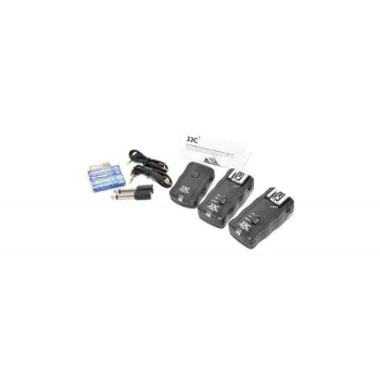 Kit de disparador inalámbrico para flash JJC JF-U2 con 2 receptores