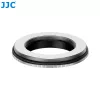 Set de parasol y tapa de objetivo JJC para Fujifilm Fujinon XF 23mm F2.8 R WR y XF 27mm F2.8 R WR - plateado (LH-JXF23F28)