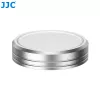 Set de parasol y tapa de objetivo JJC para Fujifilm Fujinon XF 23mm F2.8 R WR y XF 27mm F2.8 R WR - plateado (LH-JXF23F28)