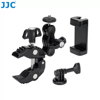Kit de montaje Magic Arm JJC con pinza, soporte para móvil y adaptador GoPro - MFC-K1