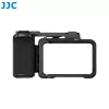 Empuñadura JJC SSK-OA6 + soporte de marco + adaptador de zapata en frío para DJI Osmo Action 6