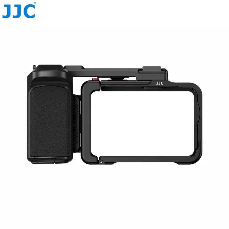 Empuñadura JJC SSK-OA6 + soporte de marco + adaptador de zapata en frío para DJI Osmo Action 6