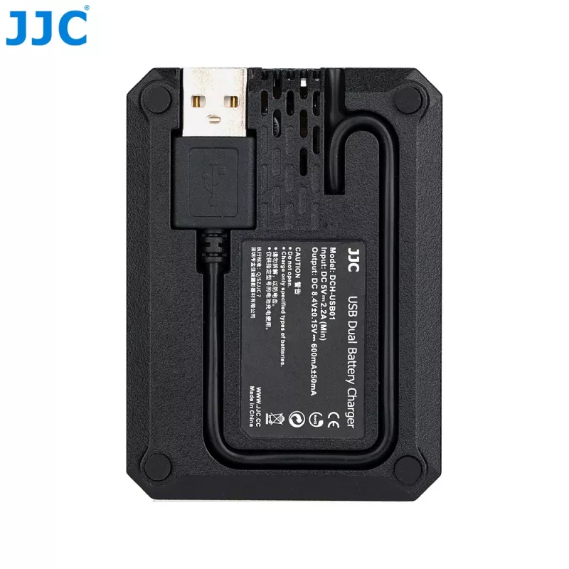 Cargador USB doble JJC para Fujifilm NP-W235