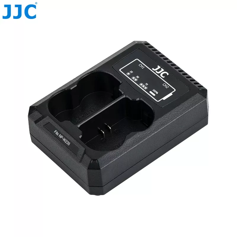Cargador USB doble JJC para Fujifilm NP-W235