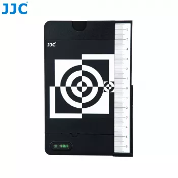 JJC tarjeta gris 2 en 1 + tabla de calibración de enfoque para ajuste de autofoco