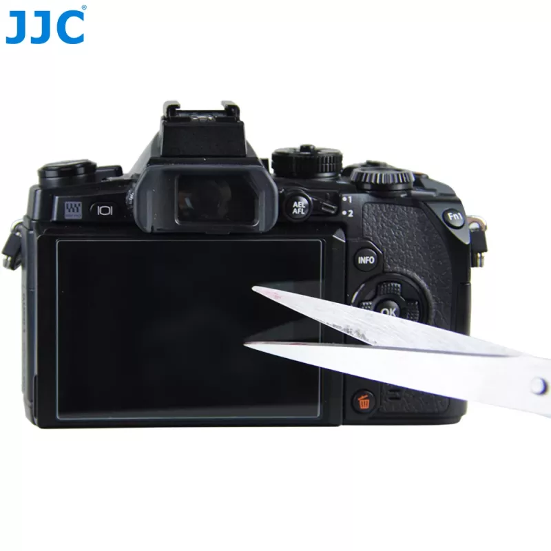 Protector de pantalla de cristal templado JJC para Olympus PEN E-PL9 / E-PL10 (LCD de 3,0 pulgadas)