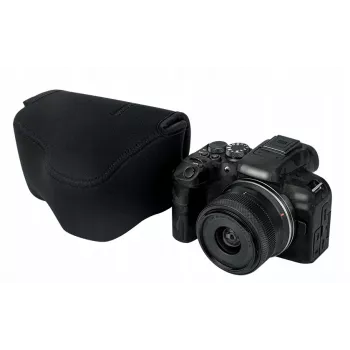 JJC funda protectora de silicona para Canon EOS R7 / R10 - negra (OC-C3BK)