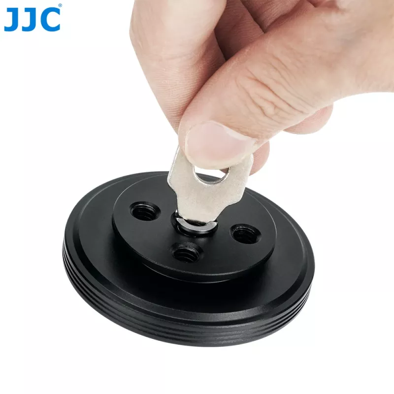JJC soporte magnético para teléfono para trípode 1/4