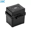 JJC bolsa de almacenamiento para baterías y tarjetas de memoria para cámara - negra (JBC-BAT4)