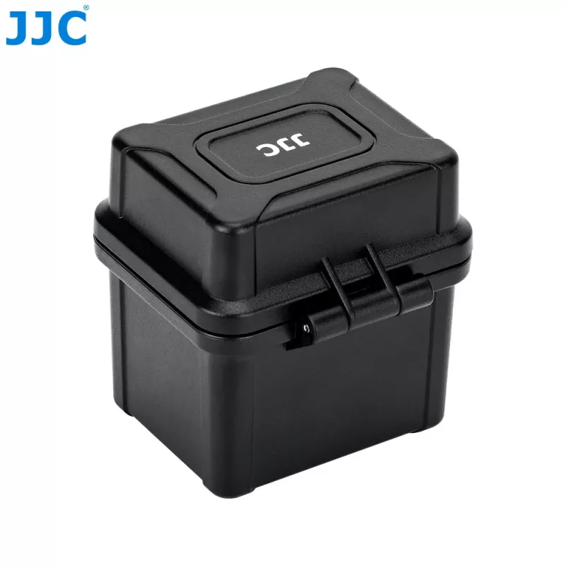 JJC bolsa de almacenamiento para baterías y tarjetas de memoria para cámara - negra (JBC-BAT4)