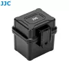 JJC bolsa de almacenamiento para baterías y tarjetas de memoria para cámara - negra (JBC-BAT4)