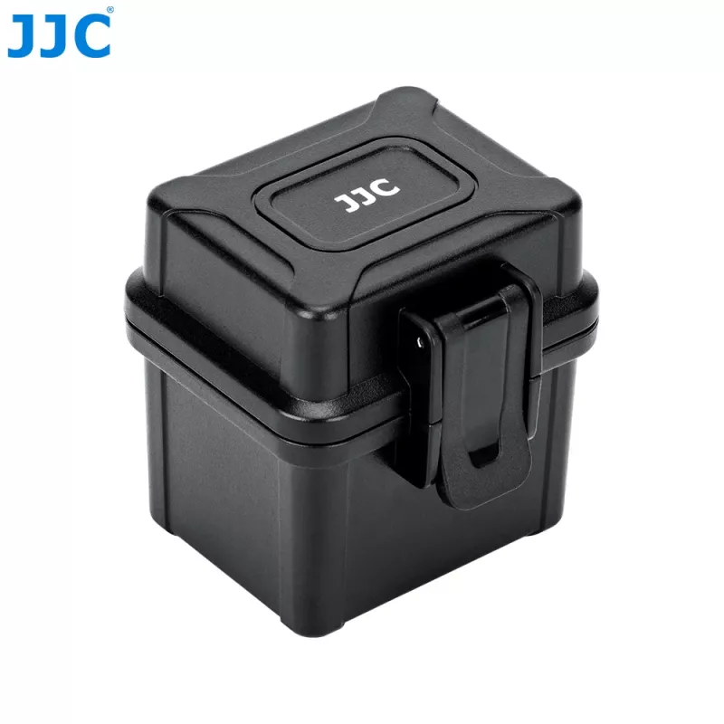 JJC bolsa de almacenamiento para baterías y tarjetas de memoria para cámara - negra (JBC-BAT4)