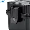 JJC bolsa de almacenamiento para baterías y tarjetas de memoria para cámara - negra (JBC-BAT4)