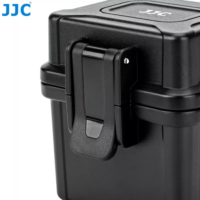JJC bolsa de almacenamiento para baterías y tarjetas de memoria para cámara - negra (JBC-BAT4)