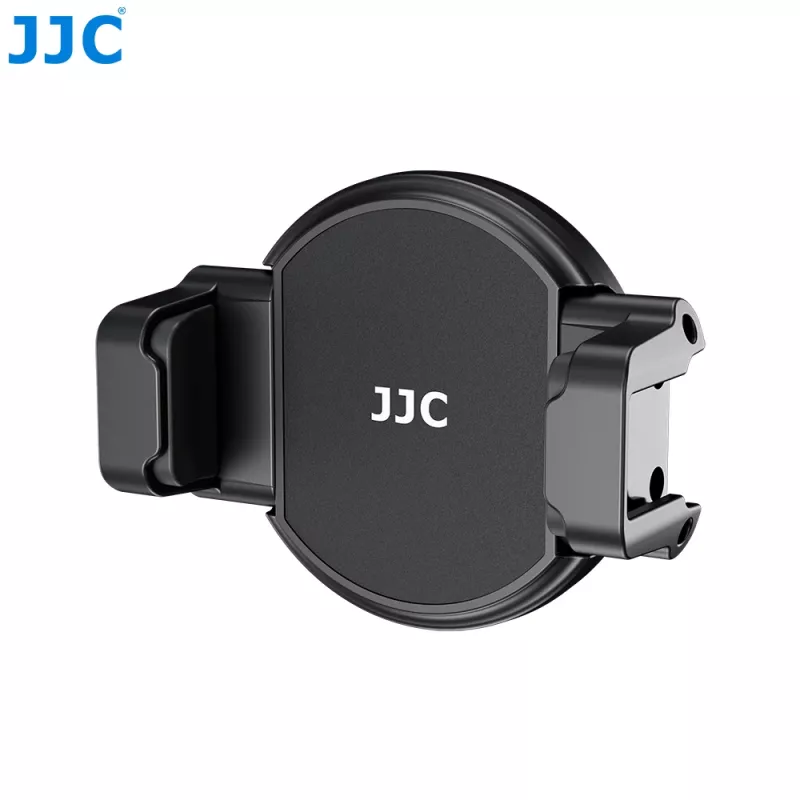 JJC MS-SPC1 soporte magnético negro para teléfono con rosca de 1/4 inch y 2 soportes de zapata en frío para iPhone MagSafe