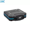 JJC caja de almacenamiento de baterías para 15 pilas de botón LR44 AG13 A76 SR44